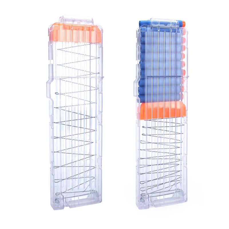 

Universal 18/612 Reload Clip Magazines Gun Bullet Clip Replacement Plastic Magazines Toy Gun Soft Bullet Clip for Nerf