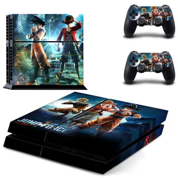 

Jump Force One Piece Dragon Naruto PS4 Skin Sticker Decal Vinyl for Sony Playstation 4 Console and Controllers PS4 Skin Sticker