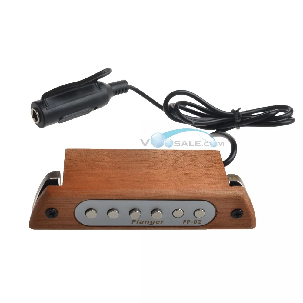 

Flanger FP-02 Magnetic Soundhole Pickup For 39"/40"/41"/42" Acoustic Guitar Accessories Transducer Wooden