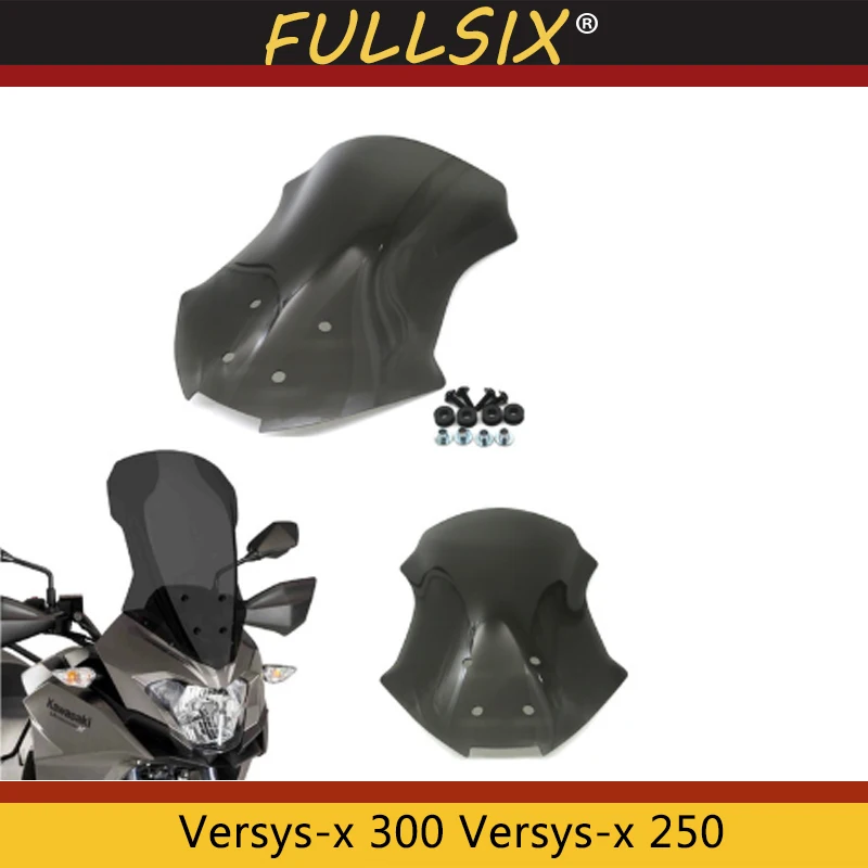 Мотоцикл козырек ветрового стекла Viser подходит для Kawasaki Versys x 300 250 x300 2017 2018