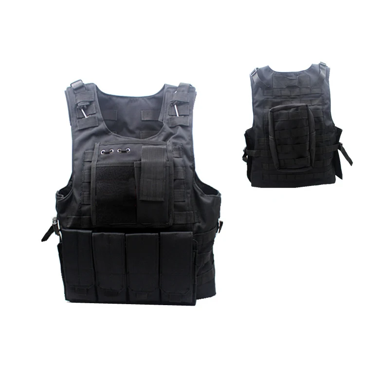 

Lawaia Tactical Cs Field Vest Outdoor Vset for Men Multifunction Safety Protection Vests Multi-pocket Game Adjustable Fit Adult