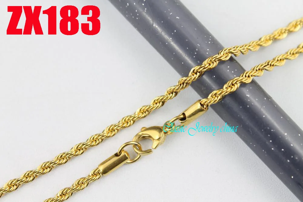 Цепочка Из Нержавеющей Стали 18/20/24/26/30 дюймов 2 4 мм|male chains|chain stainlessstainless steel necklace |