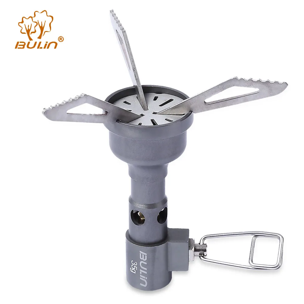 BULin Mini Ultralight Portable Titanium Alloy Stove for Outdoor Camping