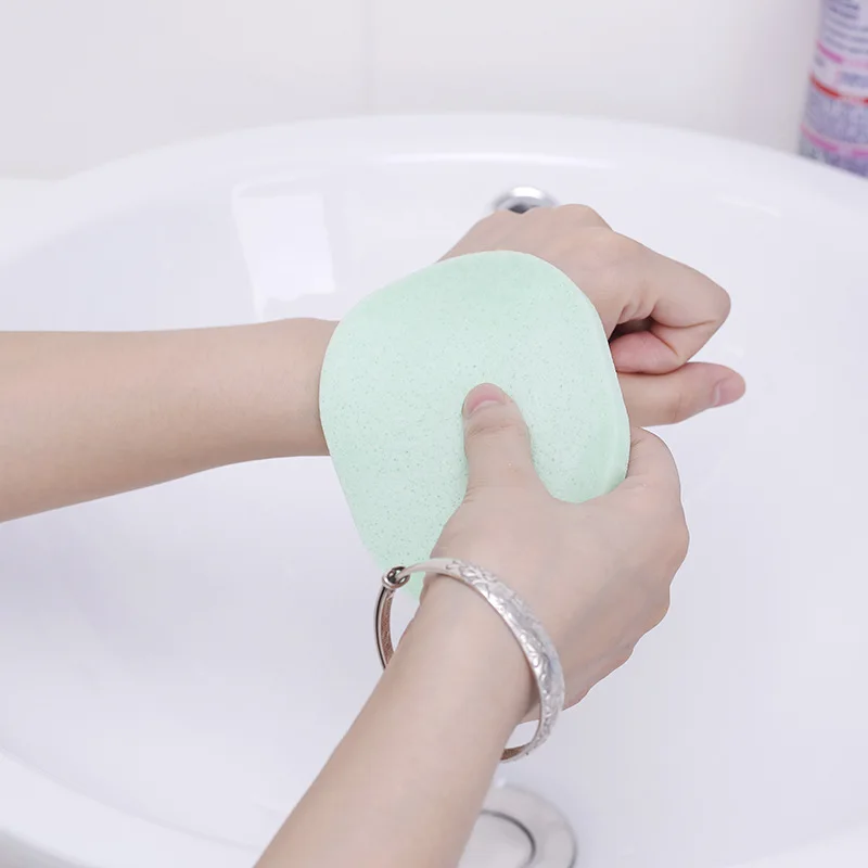 5 Pieces Cleaning Powder Puff Natural Seaweed Makeup Cleansing Facial