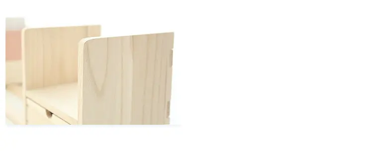 Креативная книжная полка, настольный органайзер, деревянная книжная подставка для офиса