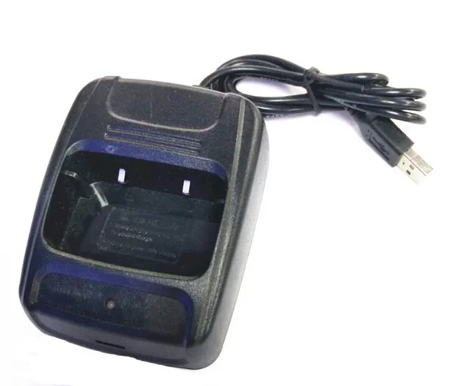 Черный Baofeng BF-888S USB зарядное устройство для BF-777S BF-666S BF888S двухстороннее радио - Цвет: Черный