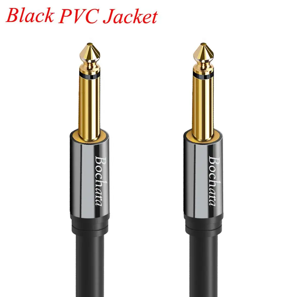 Bochara Ÿ Ǳ ̺, 1/4 ġ , 6.35mm TS OFC  ̺,  극̵ , 2m, 3m, 5m, 10m, 6.35mm