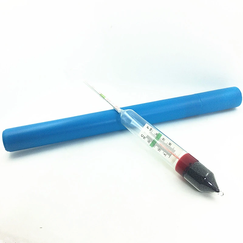5pcs Hydrometer Density Meter Densitometer Densimeter 1.0001.040 Warm Seawater Density Meter