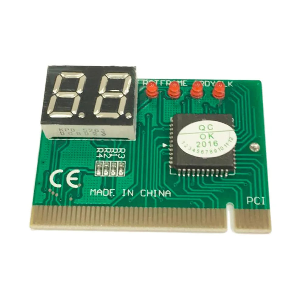 New 2-digit PC PCI Diagnostic Card Motherboard Analyzer Tester Post Analyzer Code Computer Networking Tools