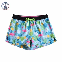 Women Summer Shorts Casual Drawstring Waistband Flamingo print Beach Style Swim Pool with Pocket Loose Female Shorts Women Summer Shorts Casual Drawstring Waistband Flamingo print Beach Style Swim Pool with Pocket Loose Female Shorts