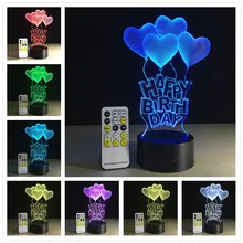 Usb 3d Светодиодная лампа Рождественский светильник s Крытый 3d светильник 3d ночной Светильник Powerbank ночной Светильник дистанционный переключатель. Настольная лампа с сенсорным выключателем