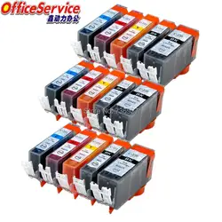 15X PGI-220 CLI-221 PGI220 CLI22 Совместимый картридж для Canon MP648 MP988 MP996 MX868 MX876 IP3680 IP4680 IP4760 принтера