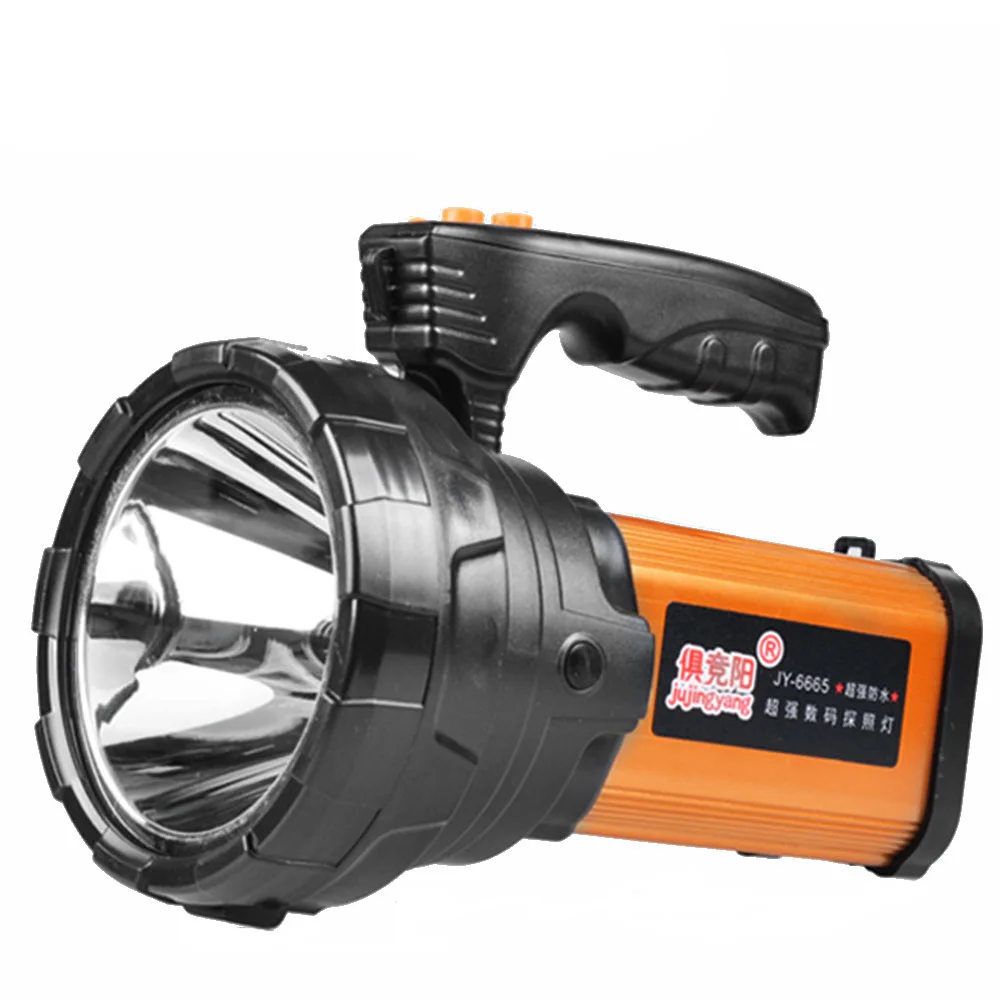 

Outdoor super bright rechargeable hunting flashlight CREE XML-L2 60W LED portable spotlight with Hight-middle-Flash Model