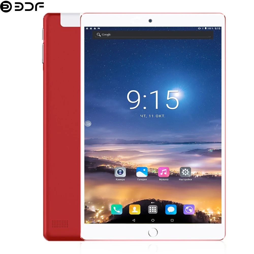 

BDF Tablet 10 Inch Android 7.0 Octa Core 2G RAM 32G ROM Dual SIM 3G/4G Phone LTE Tablet Pc 1280*800 IPS LCD Bluetooth WIFI