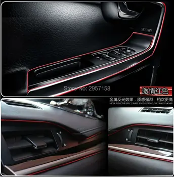 

5M Car-Styling Decoration Strip Stickers Accessories for peugeot 508 skoda octavia a7 hyundai creta mercedes w204 ix35 vw touran