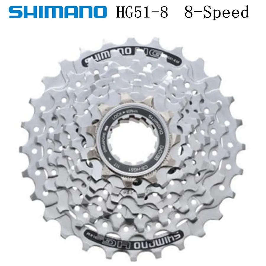 Shimano CS велосипедный HG51-8 HG41-8 HG31-8 кассеты звездочки горный велосипедный маховик MTB 8 скорость кассета sprocke 11-32T 8 скоростями