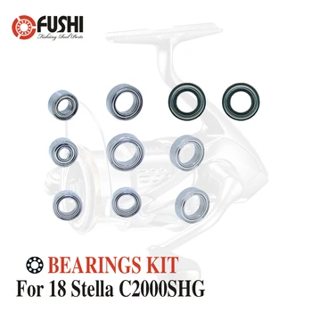 

Fishing Reel Stainless Steel Ball Bearings Kit For Shimano 18 Stella C2000SHG / 03799 Spinning reels Bearing Kits