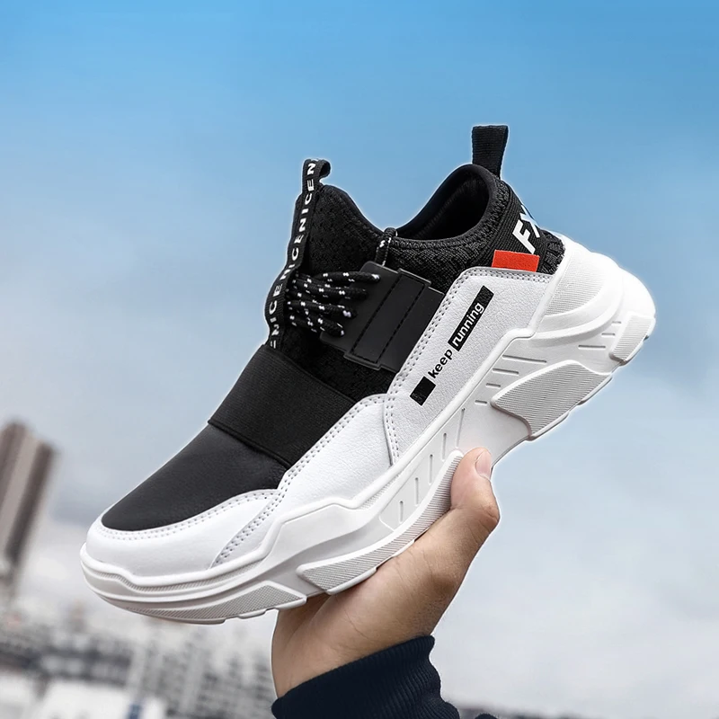 

Men Outdoor Running Shoes Lightweight Breathable Mesh Fabric Couple Sneakers Athletic Trainers Zapatillas Sports Women Shoes