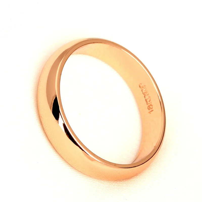 Round Gold Ring Wedding Gallery Round Rings