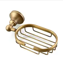 Из меди для мыла блюда Туалет мыльница для ванной комнанты Европейская бронза мыло чистая