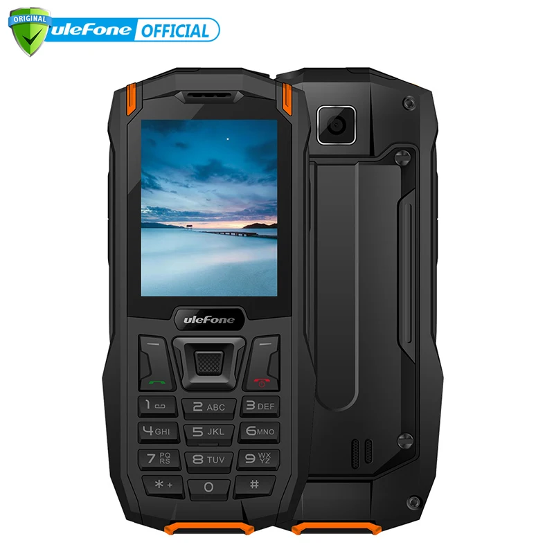 

Ulefone Armor Mini IP68 Waterproof Outdoor Adventures Phone 2.4" MTK6261D Wireless FM Radio 2500mAh 0.3MP Dual SIM Cellphone