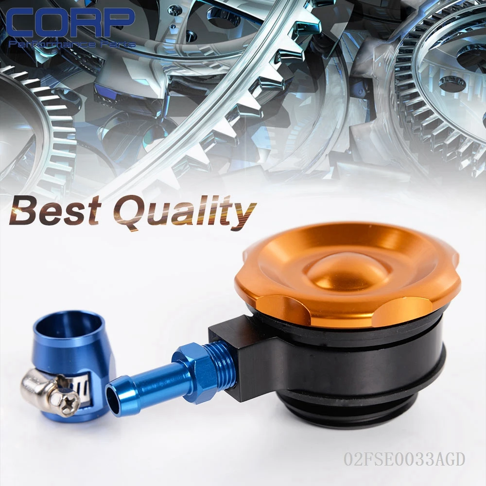 Free Shipping Gold Engineering Plus Racing Engine Oil Cap For NISSAN