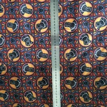 50*108 см Marvel Мстители Черная пантера Хлопок Ткань для шитья жир лоскутное Лоскутное детское diy рубашка юбка текстильная ткань