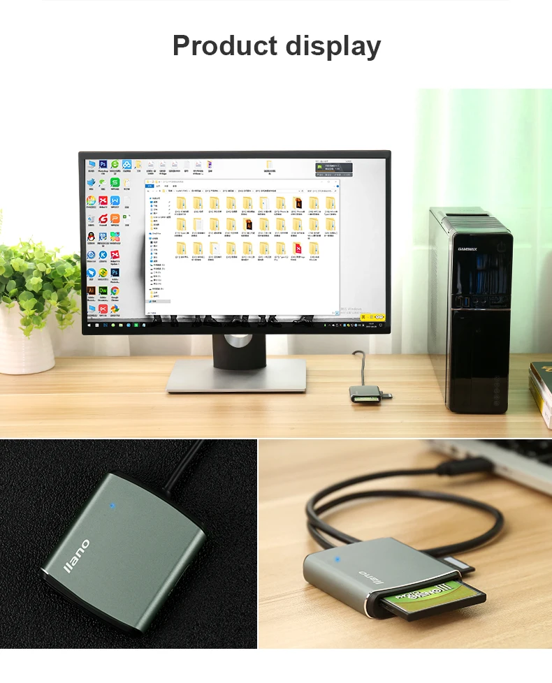 Llano 4 в 1 USB 3,0 смарт-кардридер флэш-карта памяти для TF/SD/MS/CF 4 карта чтения micro SD USB карта флэш-памяти