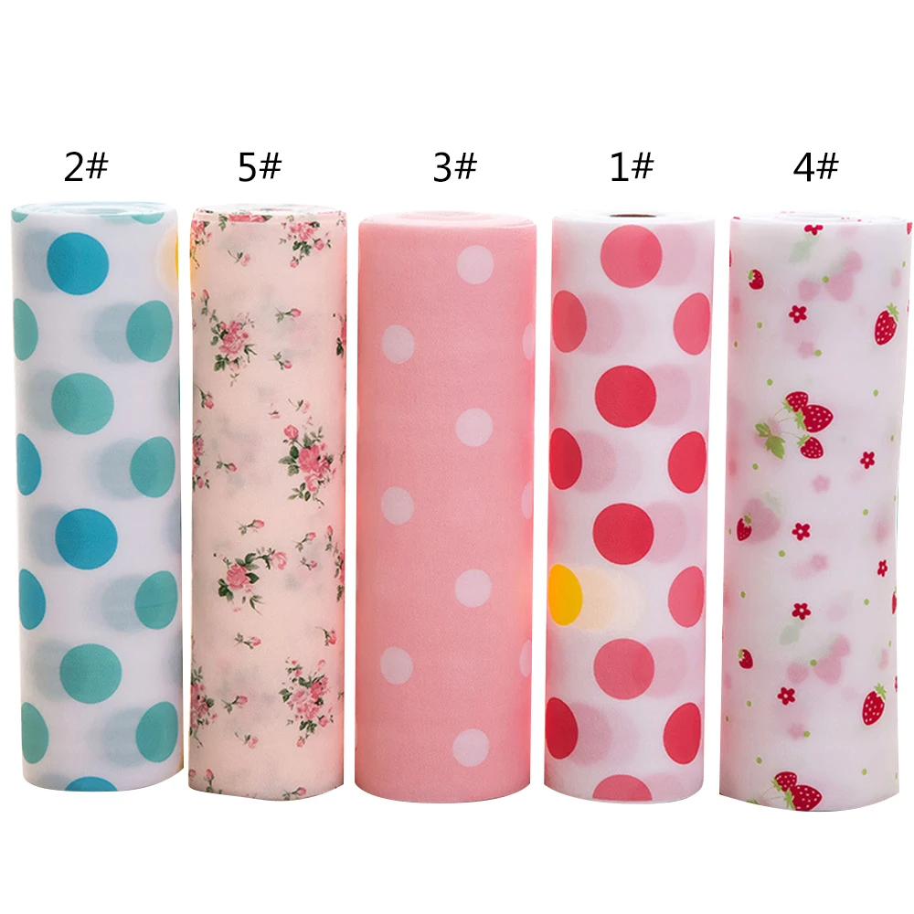 30*500CM Kitchen Drawer Paper Polka Dot Floral Strawberry Print Waterproof Oilproof Non-Adhesive Wardrobe DIY Cabinet Dining Pads Mats