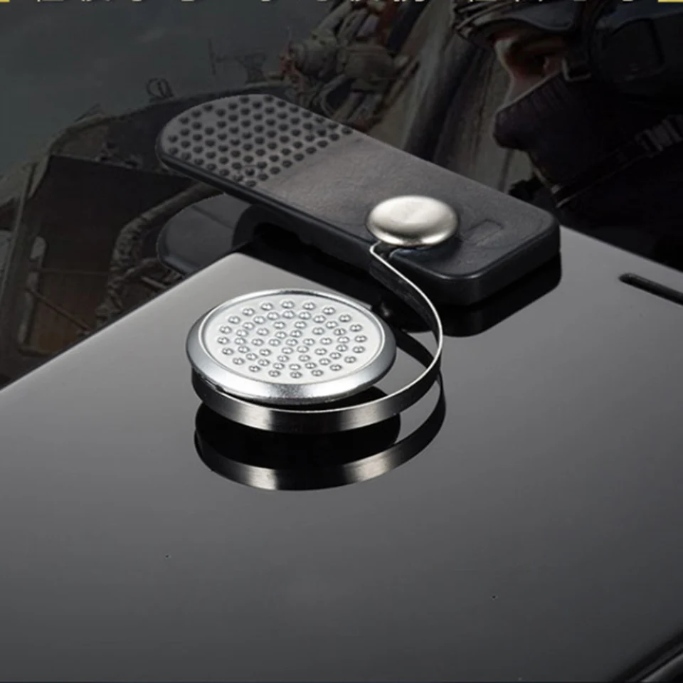 

1PC Round Game Arcade Joystick Mini Touch Screen Smartphone Joystick Universal Clip-on Clamp Joystick For Ipad Mobile Phone