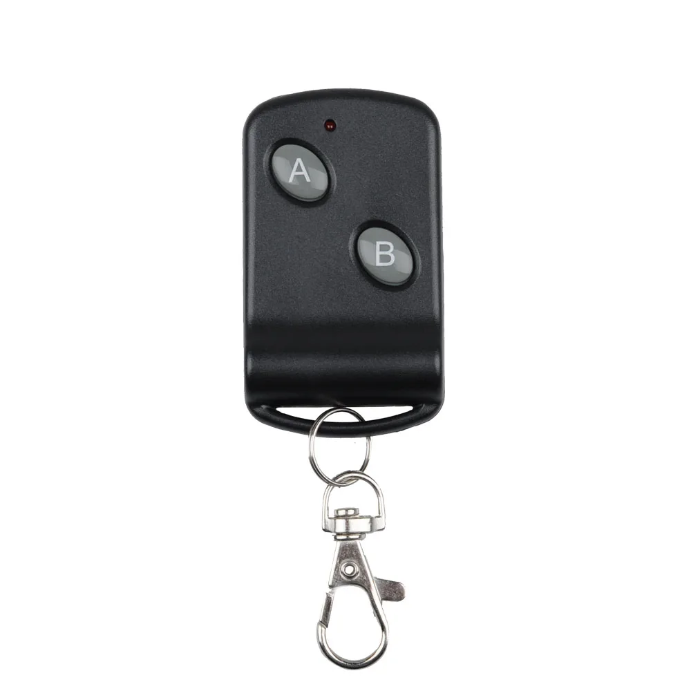 

100PCS 315Mhz 433MHZ Wireless RF Remote Control Transmitter 1 / 2 /4 Button Black Color TX Big Button Remote For Light Switch
