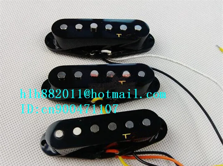 

new single wave electric guitar pickup in black made in South Korea TE-8338
