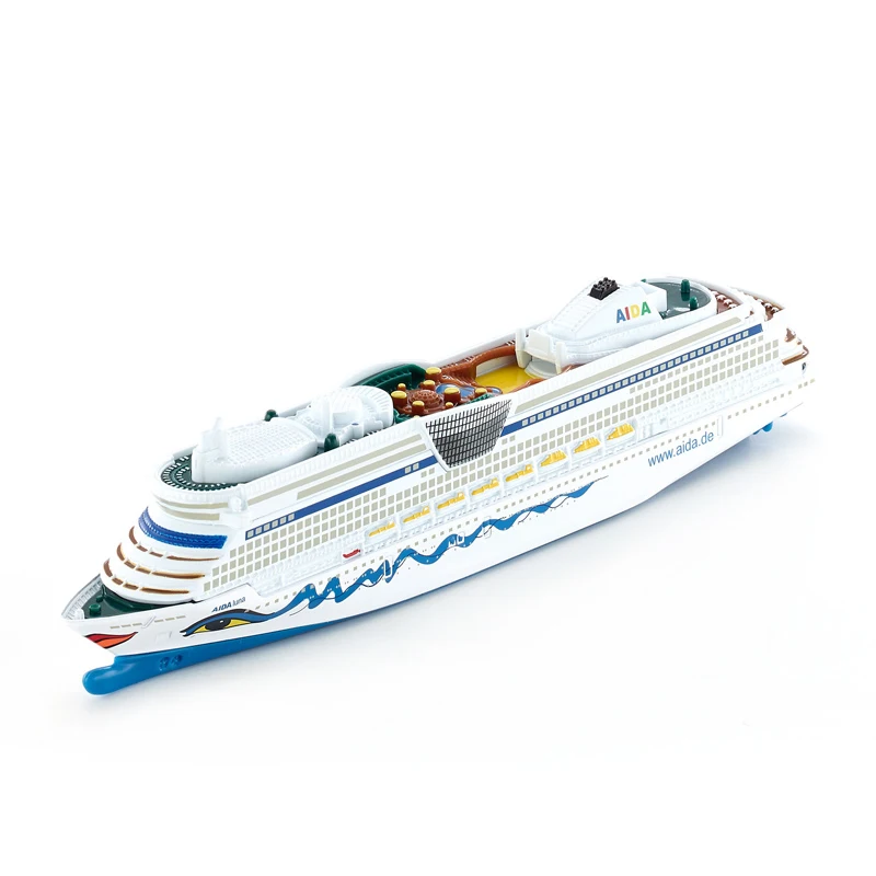 SIKU 1:1400 Aida Круизная модель корабль игрушка сплав траверллинг корабль лодка Коллекция игрушки для детей подарок на день рождения