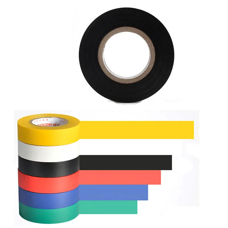 

Electrical Tape Insulation Adhesive Tape Waterproof PVC 18mm Wide High-temperature Tape 10 Meter