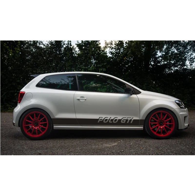 Автостайлинг TAIYAO Спортивная Автомобильная Наклейка для VOLKSWAGEN POLO GTI 5 6 7