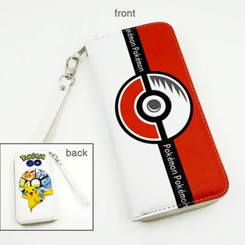 

New Goods: Anime Pocket Monster PU Wallet Multifunction Casual Long Wallet/Cell Phone Clutch Purse/Portable Purse