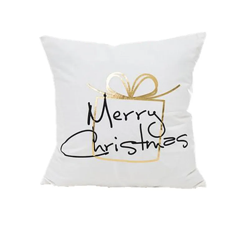 Счастливого Рождества чехол для подушки Чехлы для подушек Noel рождественские украшения для дома счастливый год Navidad рождественские вечерние принадлежности - Цвет: Style 11