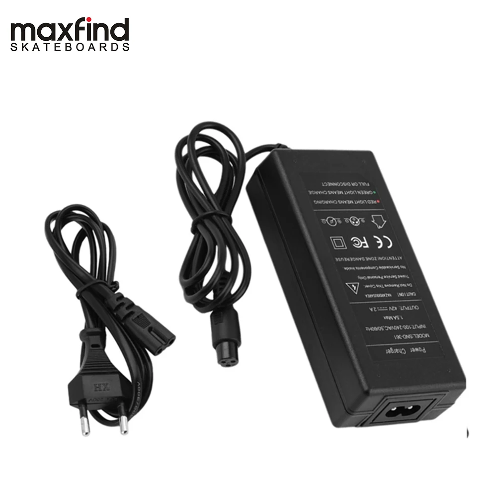 

42V 2A Electric Drive Smart Balance Wheel Self Balancing Scooter Hover Board Power Battery Charger EU Plug