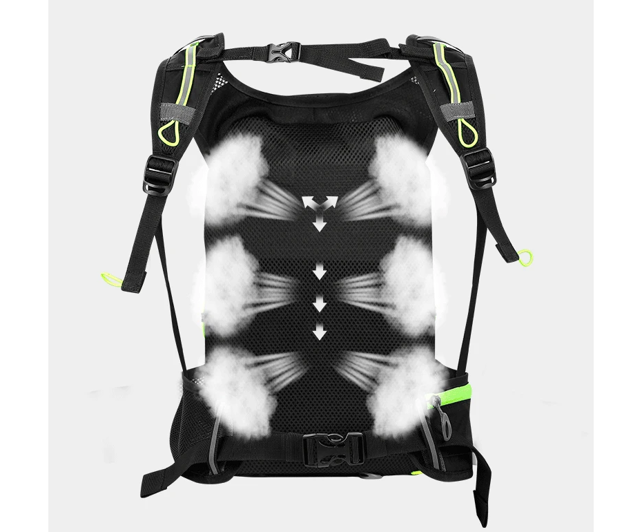 Best CoolChange Bike Bag Ultralight Waterproof Sports Breathable Backpack Bicycle Bag Portable Folding Water Bag Cycling Backpack 7