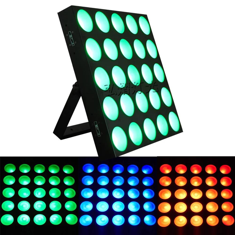 COB wash audience lights 25 eye flood lighting 25*10W Led matrix