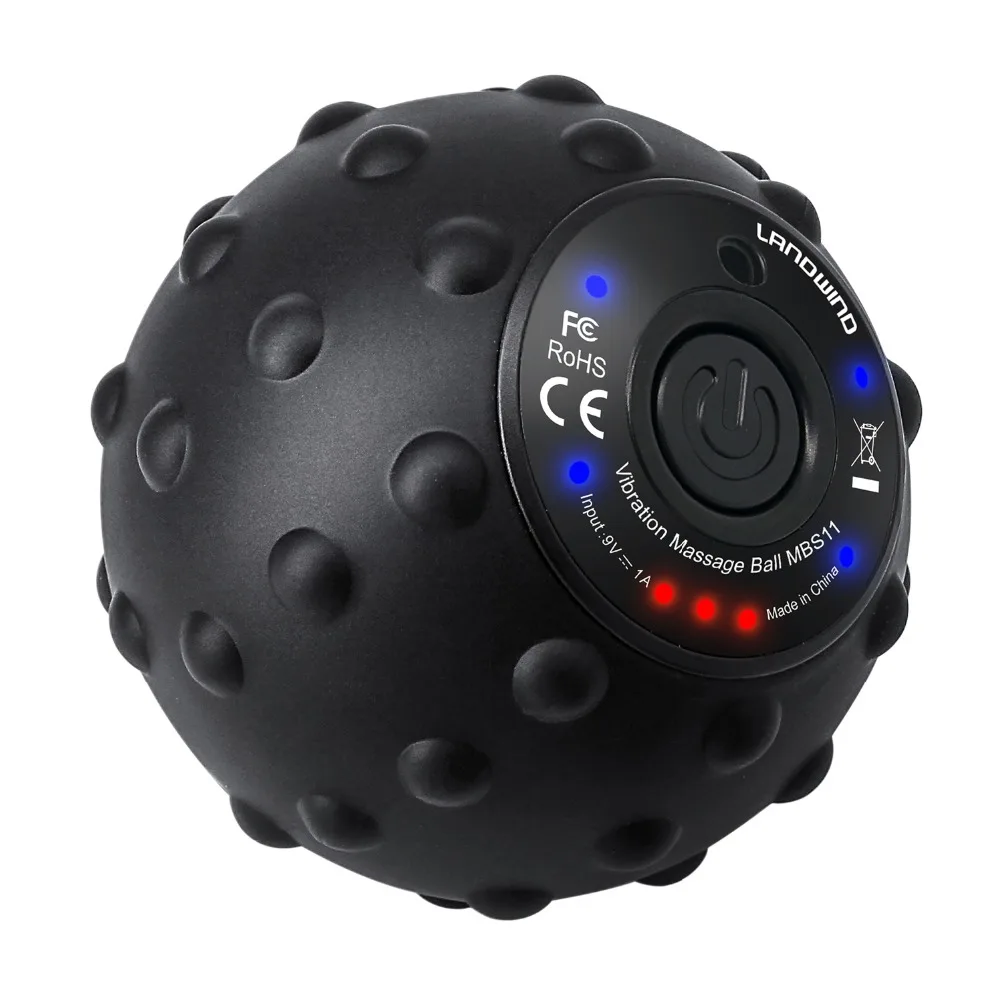 LANDWIND Vibrating Massage Ball Electric Massage Roller Fitness Ball