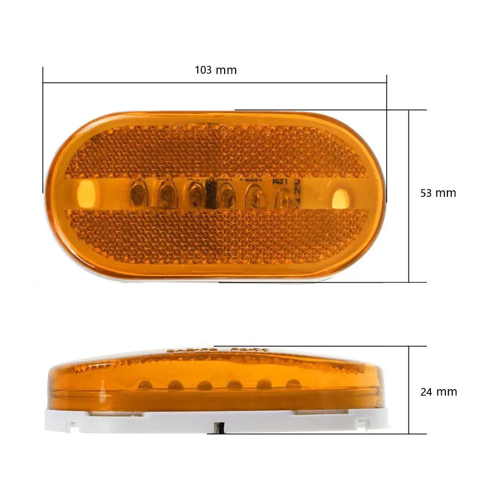 KEYECU-LED-Marker-Lights-Amber-Outline-Lamps-Bus-Truck-Trailer-Camper-Motorhome-6-Diode-LED-Clearance (1)