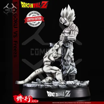 

COMIC CLUB IN-STOCK dragon ball z super saiyan goku vs Frieza gk resin statue comic color figure for collection