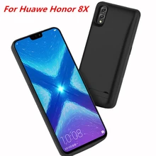 Чехол-аккумулятор для huawei honor 8X, 6500 мА/ч, Внешнее зарядное устройство, чехол-крышка, внешний аккумулятор для huawei honor 8X, чехол-батарея