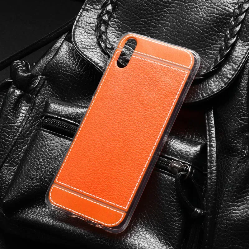 Чехлы из ТПУ личи для Sony Xperia Z2 Z1 Z3 Z ZR Z5 Compact L39H M2 M4 Aqua Case C S39H C3 C4 T3 L1 E3 E5 E6 Dual