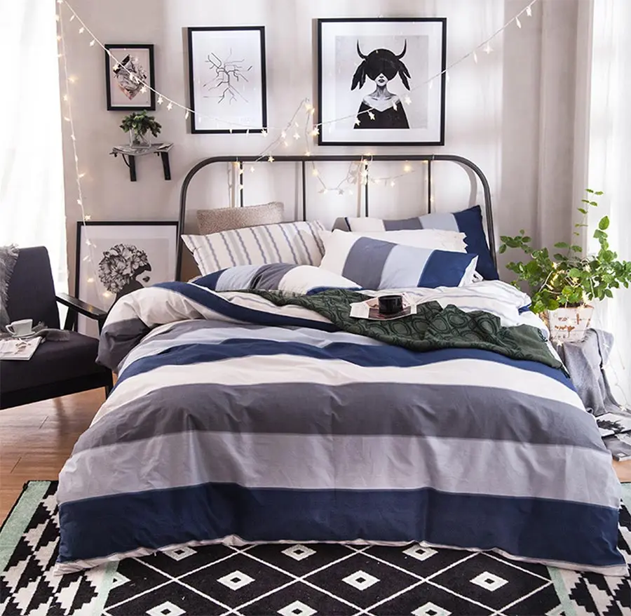 Mens Comforter Sets Queen Promotionshop For Promotional Mens - Geometric Stripes Bedding Set Adult Teen Kid Manly Boycotton Full Queenmodern Home Textiles Bed Sheet Pillow Cases Quilt Cover mens comforter sets queen promotionshop for promotional mens - geometric stripes bedding set adult teen kid manly boycotton full queenmodern home textiles bed sheet pillow cases quilt cover