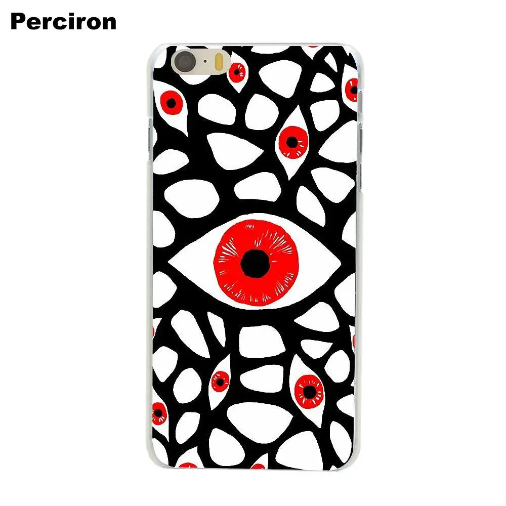 Perciron сглаза для Apple iPhone 4 4S 5 5C SE 6 6S 7 8 Plus X LG G3 G4 G5 G6 K4 K7 K8 K10 V10 V20