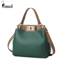FUNMARDI แฟชั่นผู้หญิง Crossbody กระเป๋าผู้หญิงกระเป๋า Messenger ขนาดเล็กกระเป๋าหนัง PU กระเป๋าสะพาย WLHB1803(China)