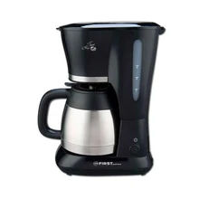 Кофеварка FIRST FA-5459-3 Black(Кофеварка капельная, мощность 800 Вт, емкость 1 л, двойные стенки, поддержание температуры, фильтр