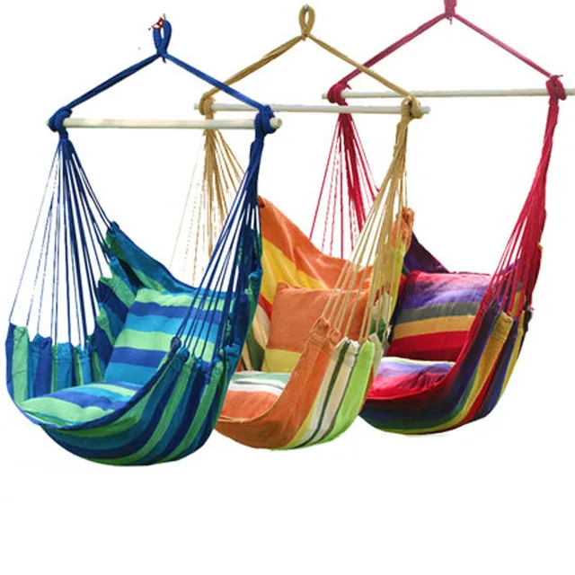 mode suspendu collge chaise intrieur extrieur meubles hamacs pais toile dortoir balanoire avec 2 oreillers hamac - Hamac Exterieur mode suspendu collge chaise intrieur extrieur meubles hamacs pais toile dortoir balanoire avec 2 oreillers hamac - Hamac Exterieur